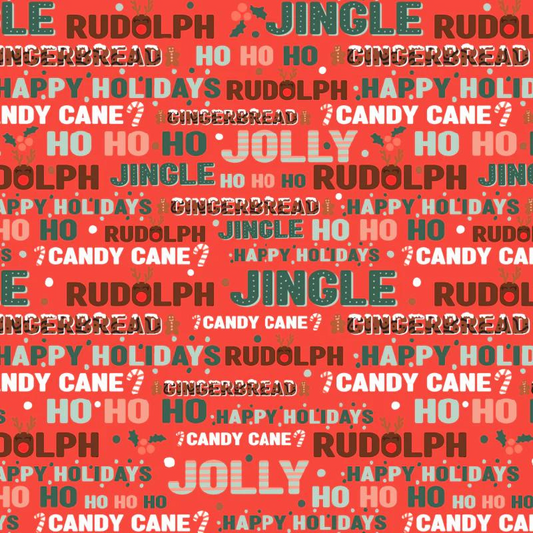 Tis' The Season Gift Bag + Tissue Paper