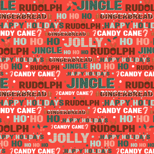 Tis the Season Wrapping Paper Festive Tis the Season holiday gift bag set with matching tissue paper