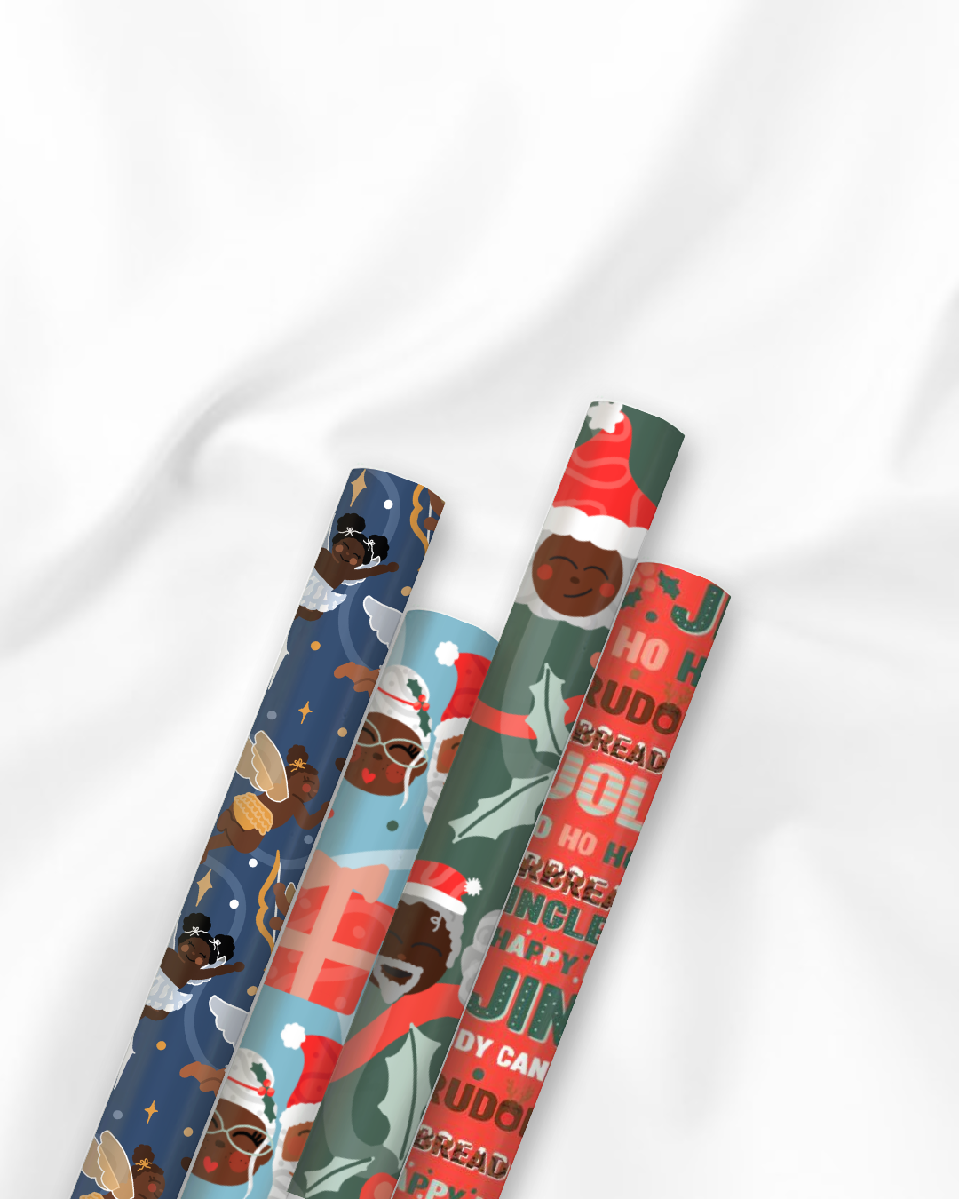 Bundle Pack: Wrapped in Joy Wrapping Paper Bundle (4 Rolls)